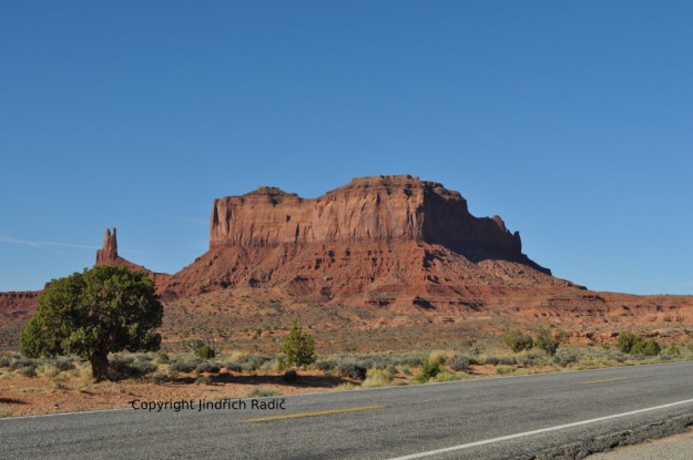 Na cestě do Monument Valley.