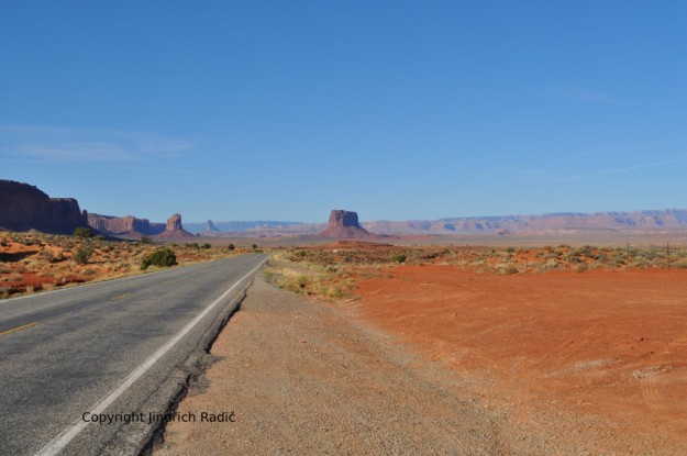 Na cestě do Monument Valley.